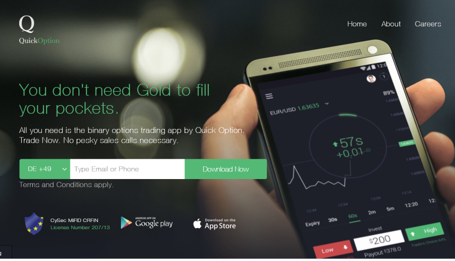 Binary options brokers registered with sec