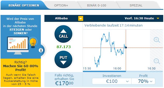 binare optionen handelsplattformen