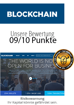 Blockchain.info Testergebnis