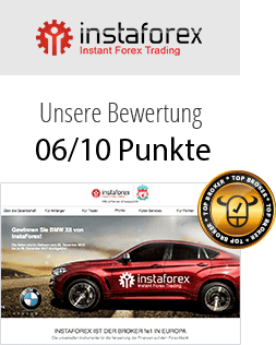 InstaForex Testergebnis