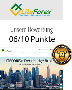 LiteForex Testergebnis