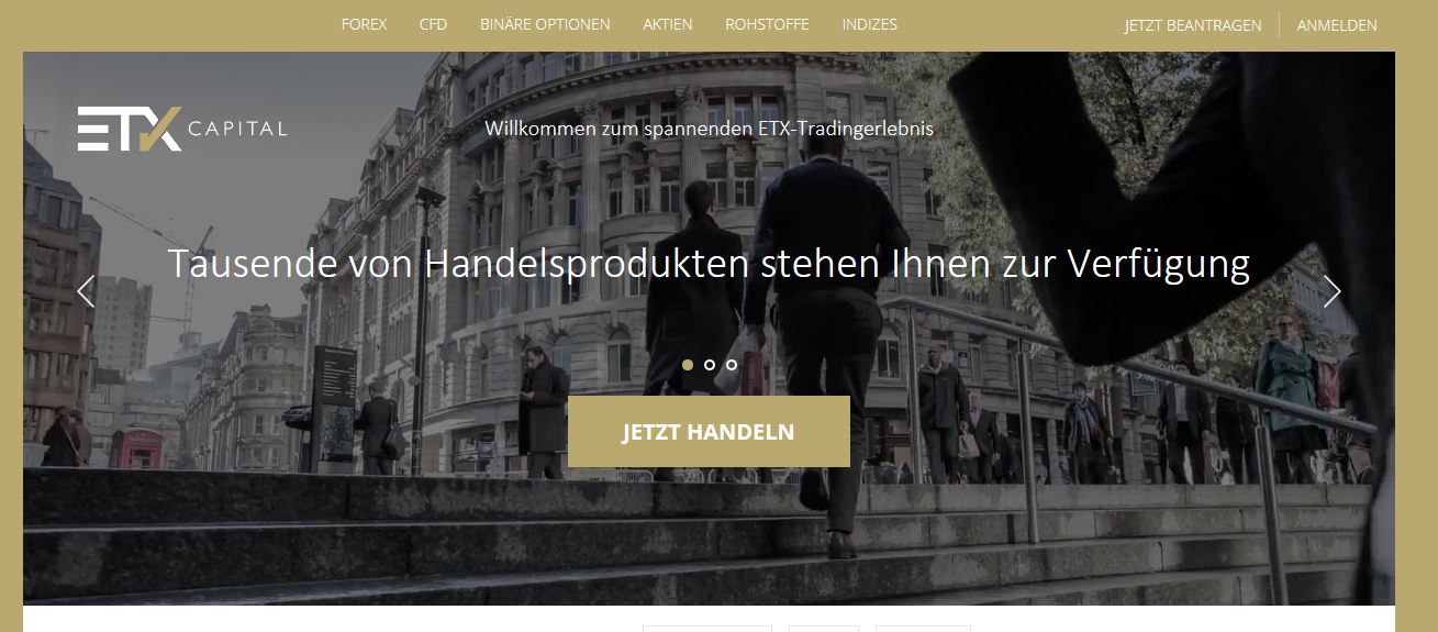 ETX Handelsprodukte