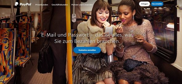 PayPal Kundenkonto registrieren
