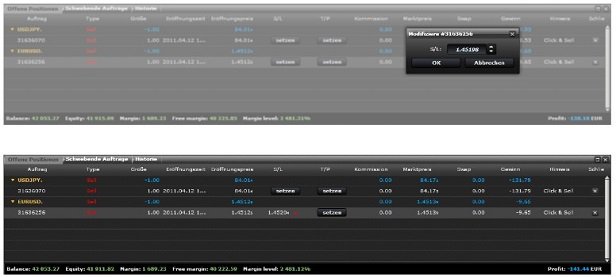 XTB App Stop Loss