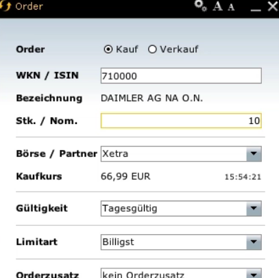comdirect-ProTrader-Orderticket-Video