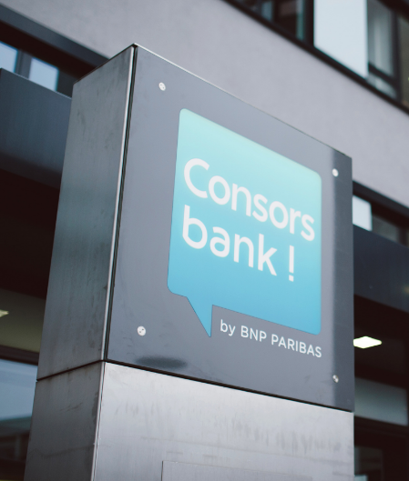 Consorsbank-Logo-Gebäude