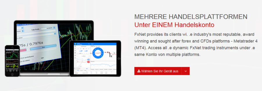 fxnet Handelsplattformen