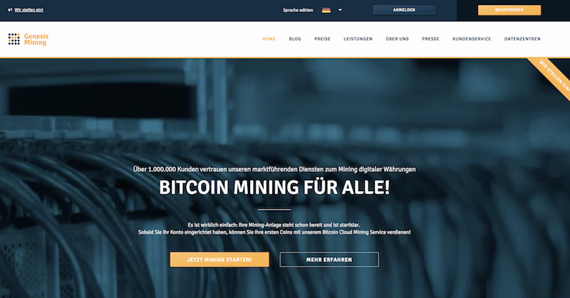 Genesis Mining Testsieger Mining Vergleich