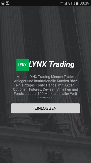 LYNX-Trading-App-Android-Login