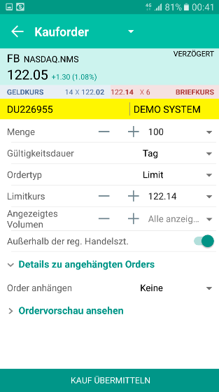 Lynx-App-Orderticket