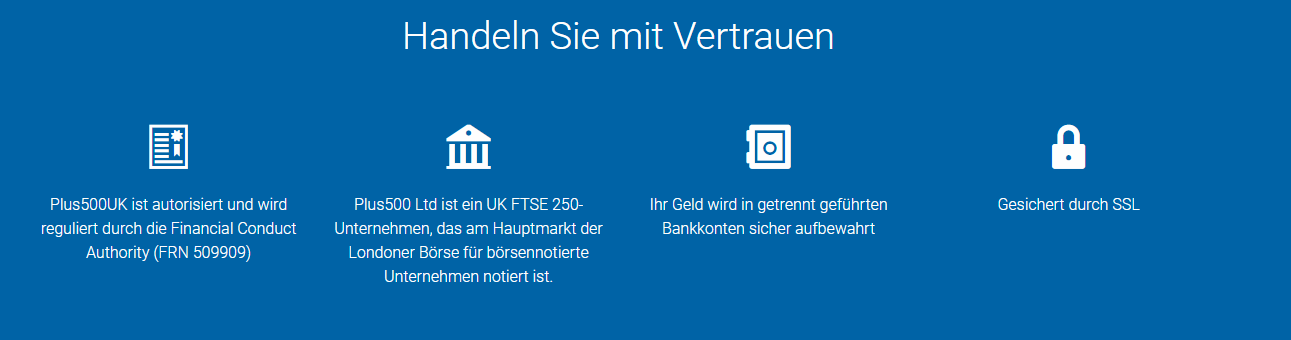 Plus500 setzt auf Sicherheit bei den Kundengeldern