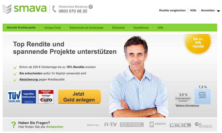 Online-Geldanlage Vergleich